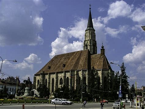 Saint Michael Church In Cluj Napoca Romania Image Free Stock Photo