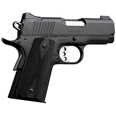 Kimber Ultra Carry Ii 45 Auto Acp 3in Matte Black Pistol 71 Rounds