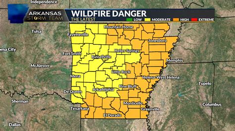 Arkansas Counties Issue Burn Bans As Dry Windy Weather Continues