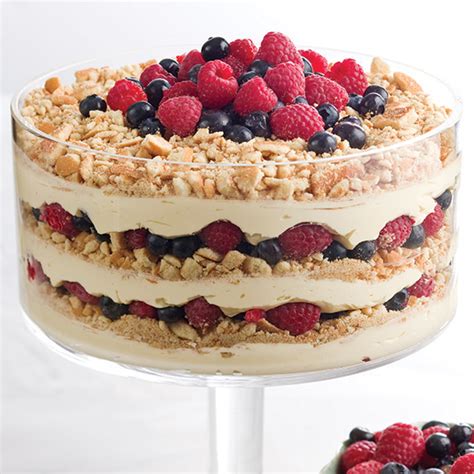 There's no better time to embrace tradition than during the holiday season! Lemon-Berry Trifle - Paula Deen Magazine