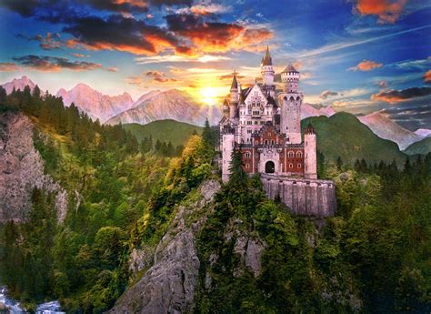 Free Download Neuschwanstein Castle Germany World For Travel 3502x2554