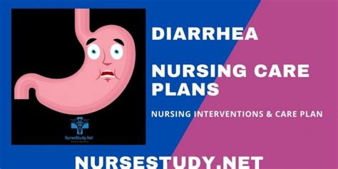 Diarrhea 5 Nursing Care Plans Nursestudynet