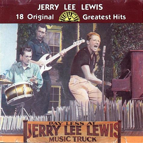 Jerry Lee Lewis 18 Original Sun Greatest Hits Cd Compilation