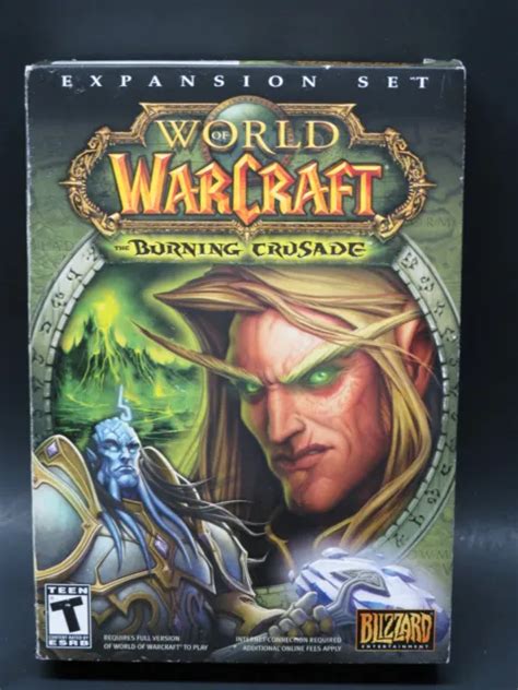 World Of Warcraft The Burning Crusade Expansion Set Disc Pc Set Pc Picclick