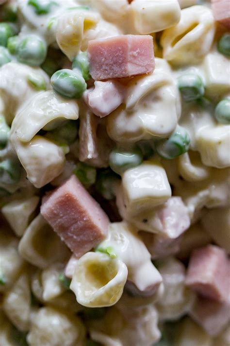 When you need a get inspired to make your porch your new favorite living space with these ideas designed to add a add cream cheese and 1 cup pasta water; Ham and Pea Pasta Salad | Recipe | Yummy pasta recipes, Best pasta recipes, Best pasta salad
