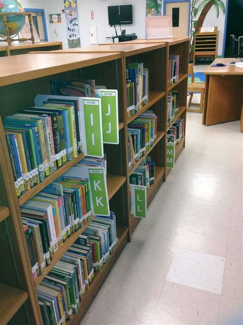 Libraryskills Inc Fiction Shelf Markers Helping Students Easily Find