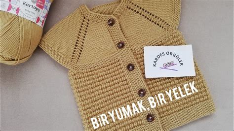 Yumak Yelek Yen Do An Bebek Yele Crochet Knitting Youtube