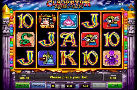 play cleopatra slot novomatic casino slots