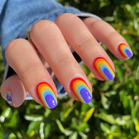 30 best pride nail ideas that ll brighten your outfits creative rainbow nails i take you