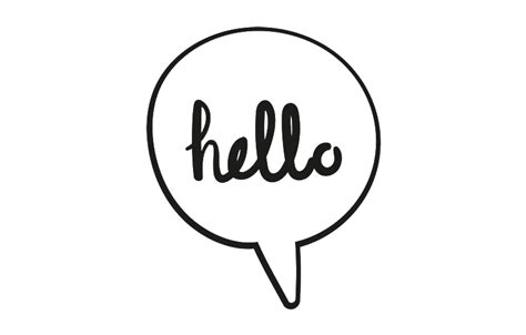 Hello Speech Bubble Png All Png All