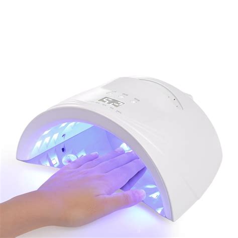 48w Led Uv Cordless Nail Lamp Rechargeable Nail Gel Dryer Machine Led