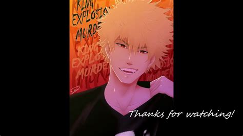 Bakugou Katsuki Who I Am My Hero Academia Fanart Speedpaint Youtube