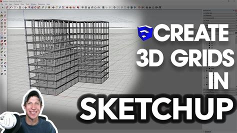 Create 3d Grids In Sketchup With This Extension The Sketchup Essentials