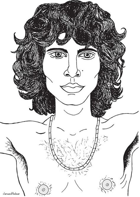 Jim Morrison Jim Morrison Illustration Artist