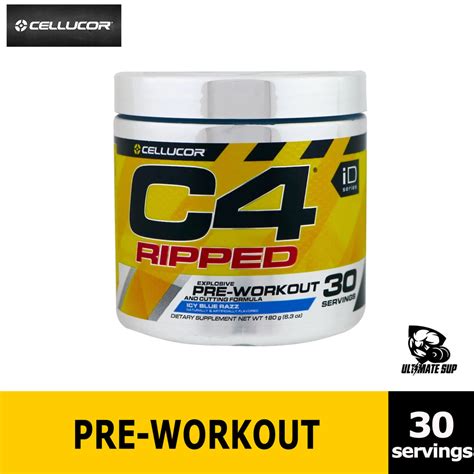 Cellucor C4 Ripped Pre Workout With Fat Burner Formula