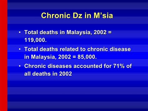 So, amyotrophic means that the muscles have lost their nourishment. Chronic Disease In Malaysia