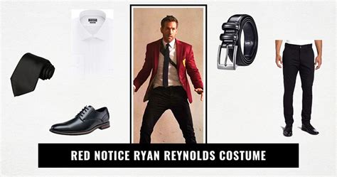 Red Notice Ryan Reynolds Costume 2 Usa Jacket