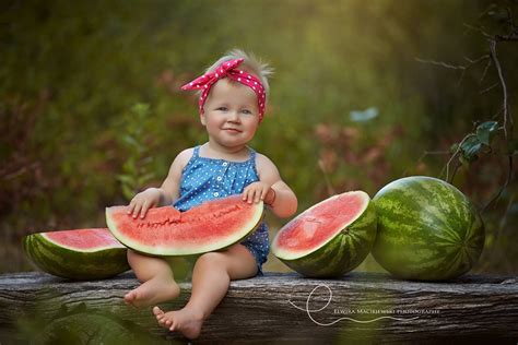 Child Photography Watermelon Mini Session Toddler Photography