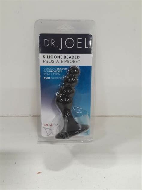 Dr Joel Kaplan Silicone Prostate Probe Graduated Anal Plug Black 4 Inch