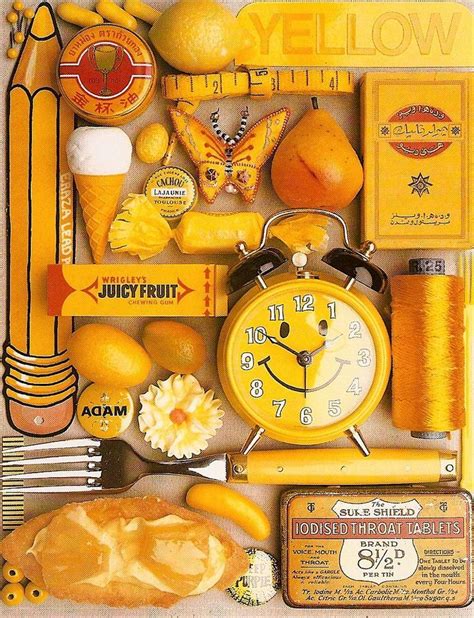 Photo Of A Collection Yellow Objects By Italian Photographer Guido
