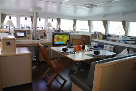 Lagoon 500 Parbleu Fully Crewed Catamarans Charter Sail Connections