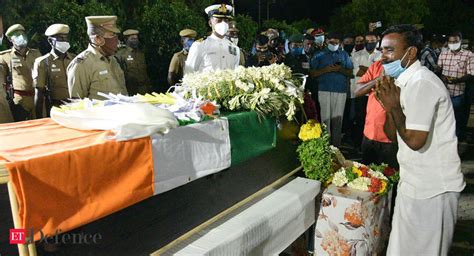 Havildar K Palani Havildar Palani Laid To Rest With Full Military