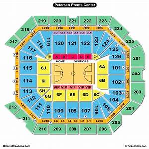 Petersen Events Center Seating Chart Seating Charts Tickets