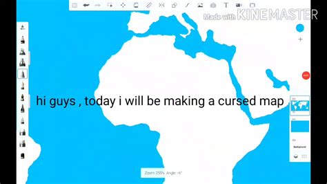 Making A Cursed World Map Youtube