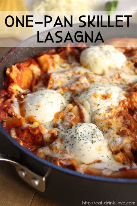 30 Minute Easy Skillet Lasagna Artofit