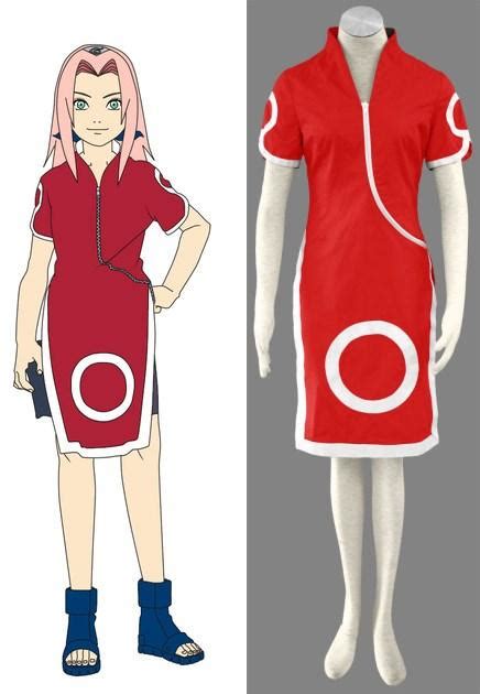 Naruto Anime Cosplay Costume Haruno Sakura Cheongsam Halloween Du 3691 € Dhgate