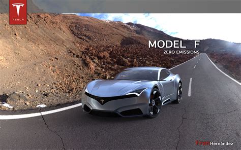 Tesla Model F Concept 2015 Fran Hernández