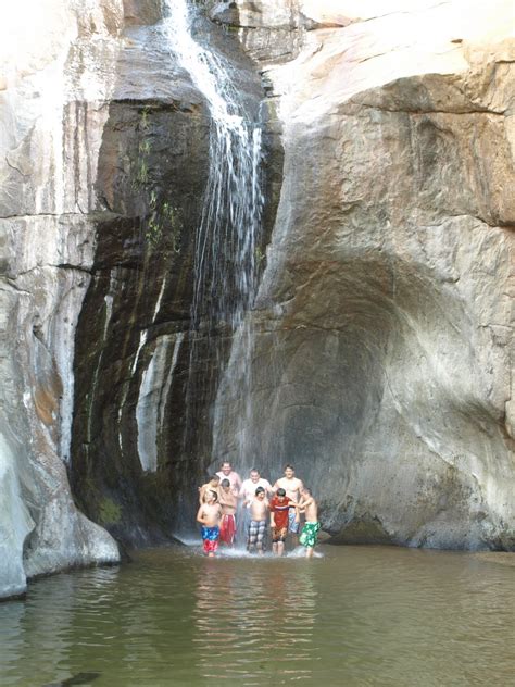 Hiking three sisters falls trail. San Diego Hikers: Three Sisters Waterfall