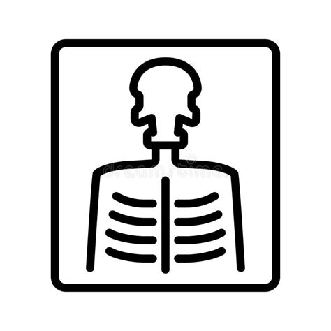 Radiology X Ray Icon Stock Vector Illustration Of Radiology 225662114