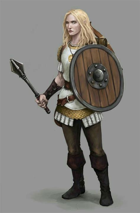 female half elf cleric pathfinder pfrpg dnd dandd d20 fantasy character portraits warrior