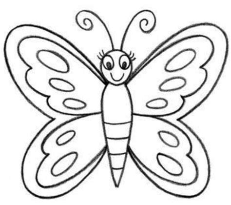 Sketsa kupu kupu kumpulan gambar dan cara. Sketsa Pola Gambar Kupu Kupu Untuk Kolase - Contoh Sketsa ...