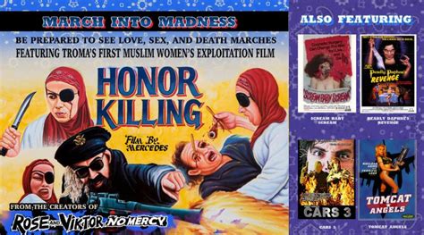 March Into Madness On Troma Now World Premiere Of Honor Killing And So Much More