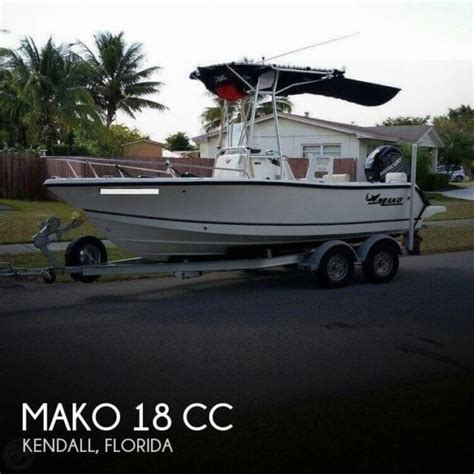 2014 Mako 184 Cc Used For Sale In Miami Florida United States