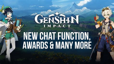 Genshin Impact Update Upcoming Changes And Features With Version 12