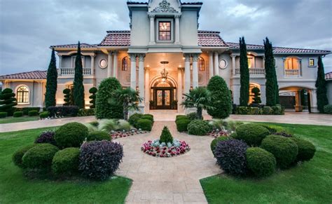 11000 Square Foot Mediterranean Mansion In Plano Tx Homes Of The Rich