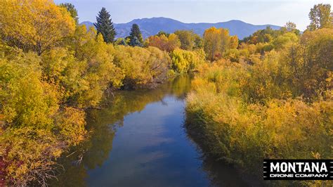Montana Drone Scenic Fall Photography Pictures October 2021