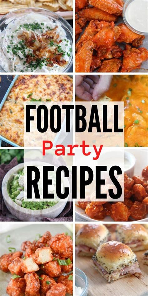 The Best Football Party Recipes Cooked By Julie Football Party