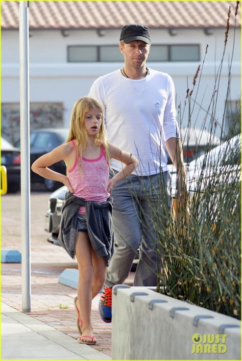 Chris Martin Father Daughter Day With Apple Photo 3040627 Apple