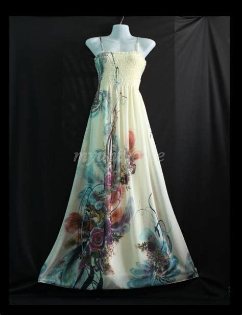 Plus Size Maxi Dress Wedding Gown Ivory Bridesmaid Dress