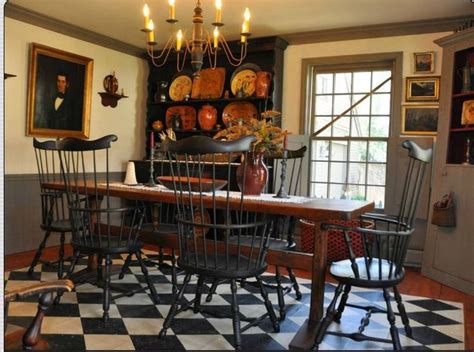 Pin By David Beagin On Colonial Style Colonial Dining Room Colonial
