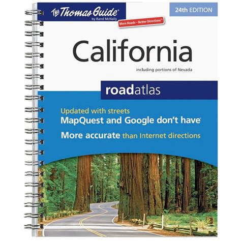 California Road Atlas 24th Ed Thomas Guide At