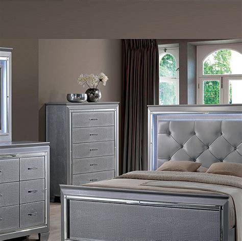 Ultra Modern Contemporary 5 Piece Bedroom Group All Nations Furniture