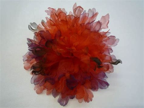 Beautiful hand crafted flowers for every occasion. Textile Flowers Plus Free Fabric Flower Give-away | WeAllSew