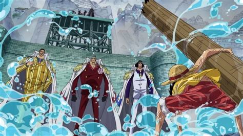 Farbots Two Epic Moments In The Marineford Arc One Piece