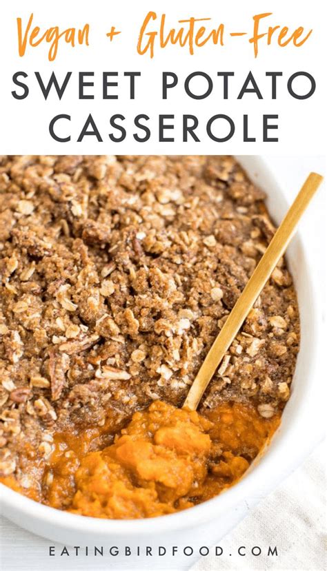 Find healthy, delicious vegetable casserole recipes including eggplant, corn and broccoli casserole. Healthy Sweet Potato Casserole | Recipe | Sweet potato ...