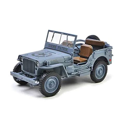 Welly 118 Jeep 1941 Willys Mb Diecast Model Sports Racing Car Toy New